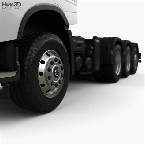 Volvo Fh Chassis Truck 4 Axle 2019 3d Model Vehicles On Hum3d