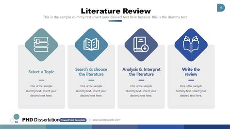 Literature Review Slide Powerpoint Template Slidemodel Vrogue