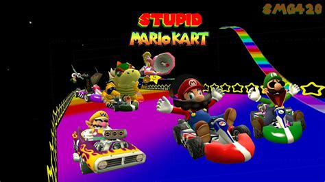Sm64 Stupid Mario Kart Wii Youtube