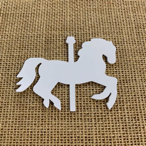 Horse Paper Cut Outs Set Of 25 Horse Die Cuts Paper Horses Etsy