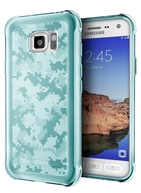 Galaxy S7 Active Case Cimo Grip Premium Slim Fit Flexible Tpu Case