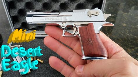 Mini Arma Desert Eagle Miniature Gun Youtube