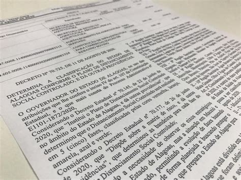 Decreto de nomeação você também pode conhecer este serviço como: Governo de Alagoas publica decreto onde Maceió avança para fase azul do distanciamento social ...