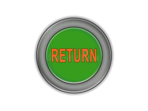 Return Button Stock Vector Illustration Of Template 120309346