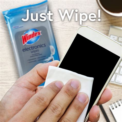 Windex Electronics Screen Wipes For Computers Phones Televisions And