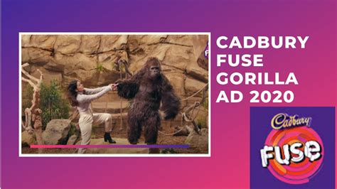 Cadbury Fuse Gorilla Ad 2020 Youtube