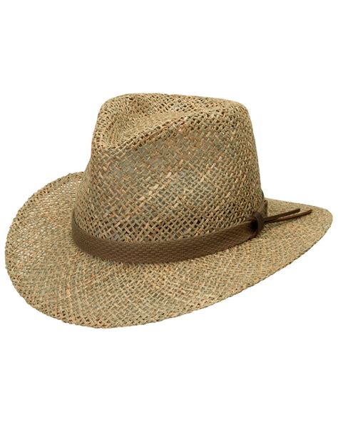 Black Creek Mens Seagrass Straw Hat Sheplers