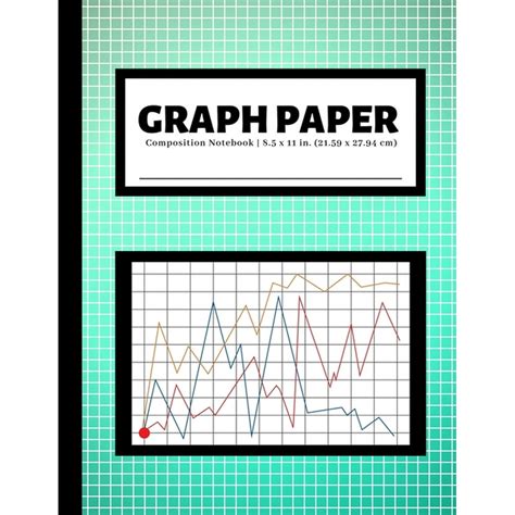 Graph Paper Composition Notebook 200 Pages 4x4 Quad Ruled Graphing