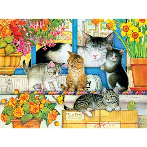 Buy Welcome Mat Kittens 500 Piece Jigsaw Puzzle Spilsbury