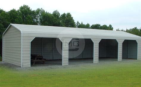 Steel building manufacturers and metal building contractors use the same basic materials on every building, so they can buy their supplies in bulk to help keep depending on your chosen dimensions and custom options, a prefab metal building can actually be cheaper to build per square foot. 20x51 Prefab Enclosed Building | 20x51 Prefab Metal Building