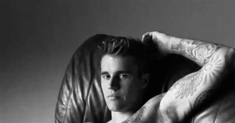 Justin Bieber Strips Down To His Underwear In New Calvin Klein Campaign