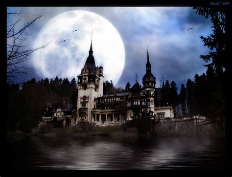 Moonlight Castle By Dehearted On Deviantart