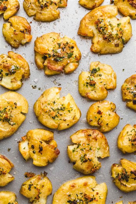Crushed New Potatoes Recipe Little Sunny Kitchen