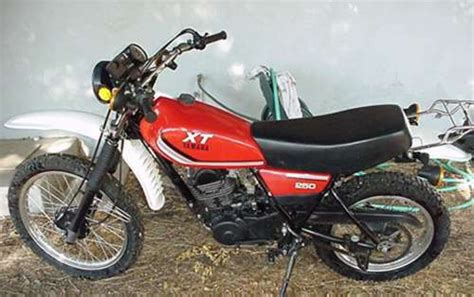 Review Of Yamaha Xt 250 1983 Pictures Live Photos And Description