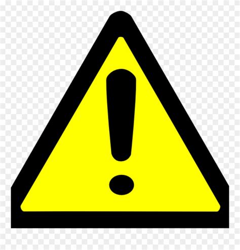 Download Warning Sign Clipart Warning Sign Clip Art At Clker Yellow