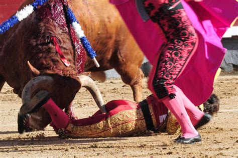 One Eyed Matador Gored By Bull In Same Eye In Graphic Footage Daily Star