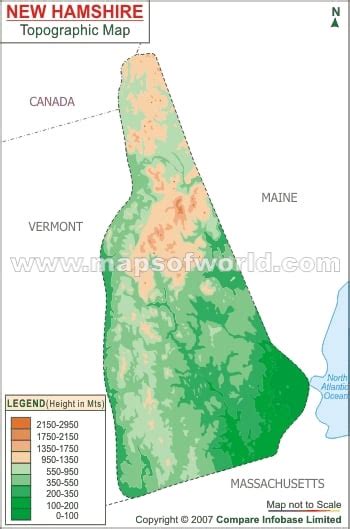 New Hampshire Topo Maps Draw A Topographic Map