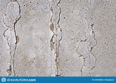Gray Concrete Textures Background Cracks Scratches Damage Stock