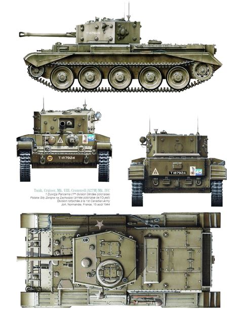 A27m Cruiser Tank Mark Viii Cromwell Ivc France 1944 Cromwell