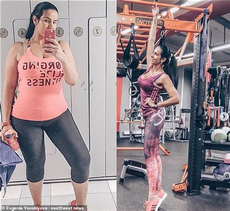 russian woman who once weighed 20 stone sheds half her body weight daily mail online