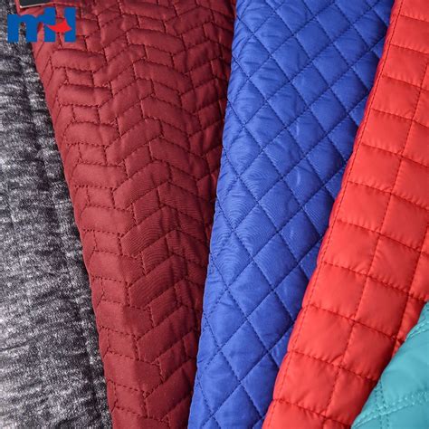 100 Polyester Quilted Fabric For Bedding Jacket