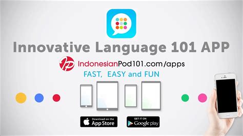 Learn Indonesian With Our Free Innovative Language 101 App Youtube