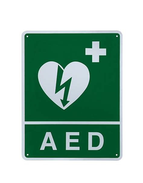 Ilcor Flush Wall Sign Aed Aed Signs And Decals Aedus
