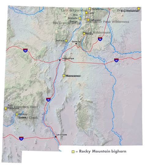 Rocky Mountains New Mexico Map World Map Interactive