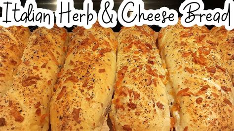 How To Make Subway Style Italian Herb And Cheese Bread Youtube