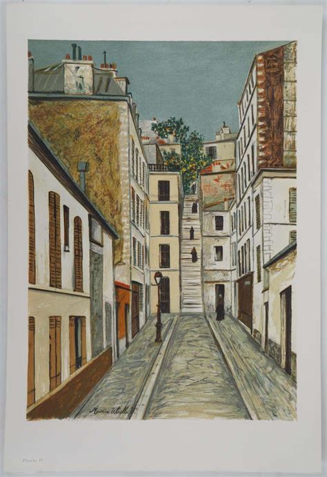 Maurice Utrillo Drawings And Watercolor Paintings 5 For Sale At 1stdibs