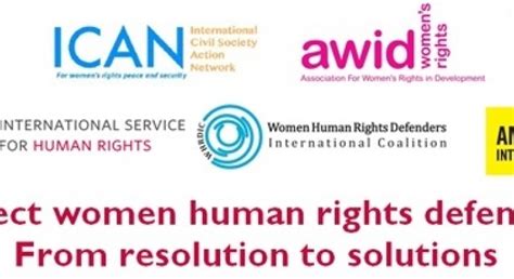 Protect Women Human Rights Defenders From Resolution To Solutions Ishr