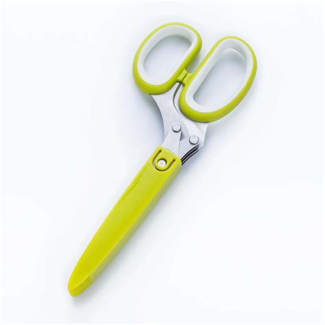 Ksp Snip It Herb Scissor With Sheath Greenstainless Steel Kitchen