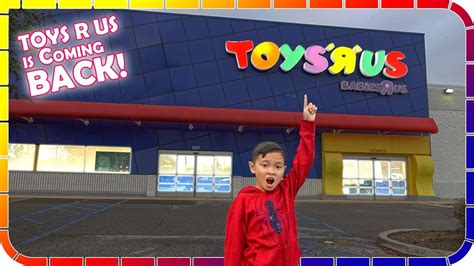 Toys R Us Is Coming Back The Lights Is On 🐯🕹️🚀 Youtube