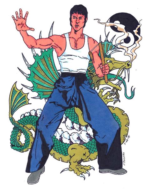 The Dragon Bruce Lee By Jira Fanart Central