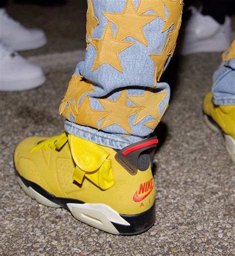 Offset Gives Us On Feet Look At The Travis Scott X Air Jordan 6 Yellow