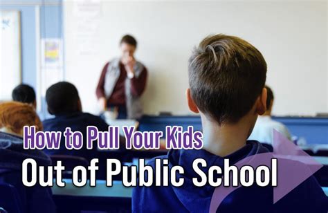 How To Pull Your Kids Out Of Public School Moms For America