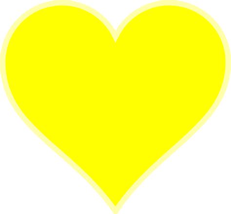 Download High Quality Heart Transparent Yellow Transparent Png Images