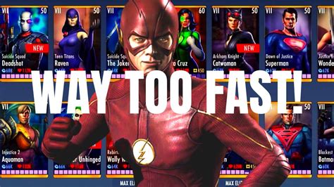 Best Gear Setups For Metahuman Flash Injustice Gods Among