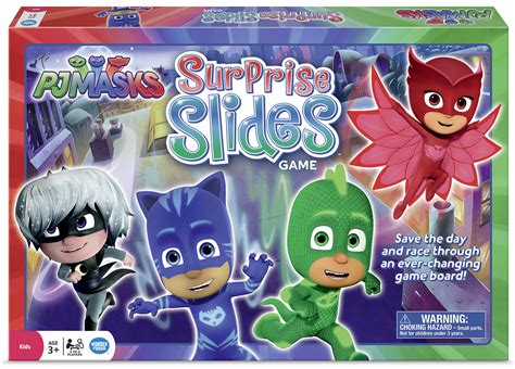 Pj Masks Surprise Slides Board Game Board Game At Mighty Ape