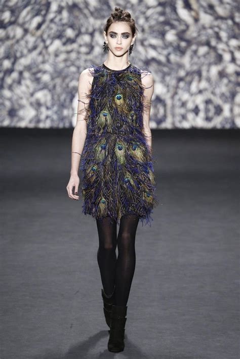 Nicole Miller Rtw Fall 2014 Fashion Mini Shift Dress Autumn Fashion