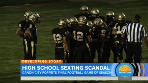 Colorado High School Sexting Scandal Costs Football Team Its Playoff Spot