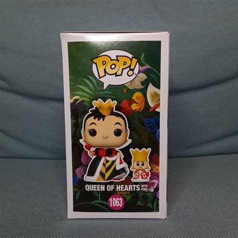 Queen Of Hearts With King Funko Pop From Alice In Depop