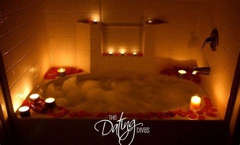 Romantic Bathroom Décor Ideas For Valentine’s Day Bath Candles Romantic Romantic Bathroom