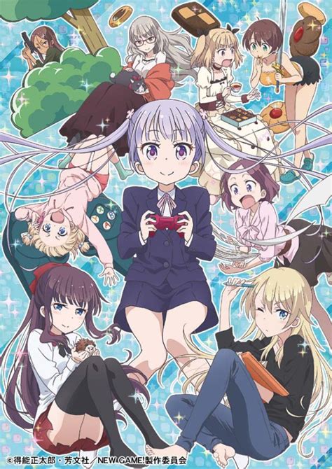 news in the shell newsintheshell “new game ” serie tv anime