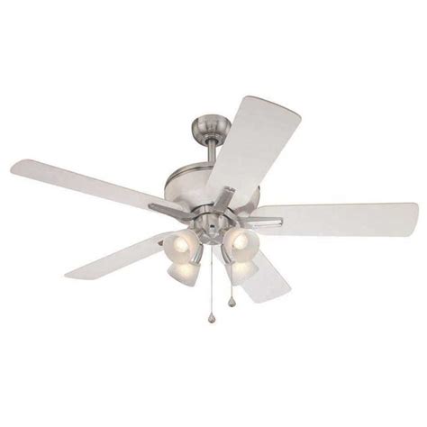 Harbor Breeze 52 Brushed Nickel Ceiling Fan At