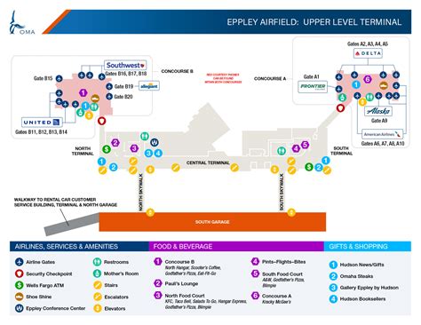 Msp Airport Map Delta Airlines