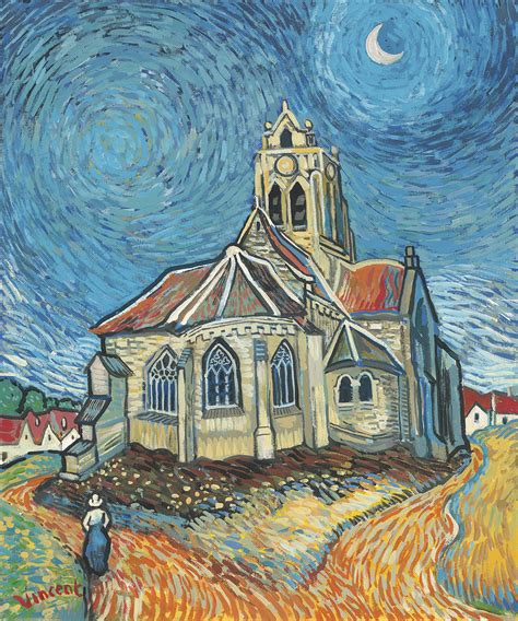 Vincent Van Gogh Church Painting