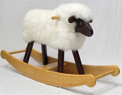 Ivory Fleece Rocking Ewe The Rocking Sheep Company