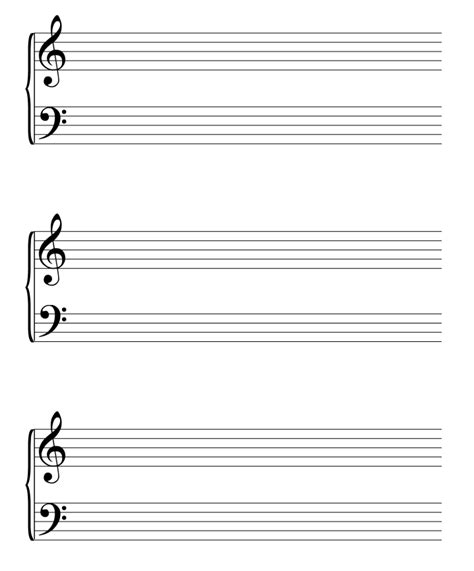 Free blank staff paper, tablature, chord diagrams and more. Blank Sheet Music Pdf Large - Best Sheet Music