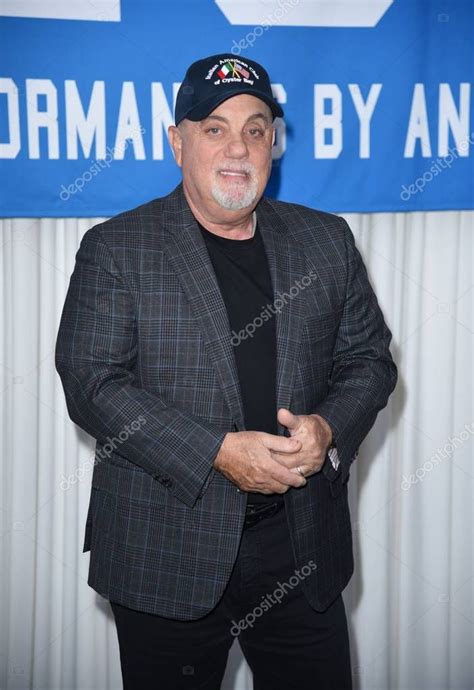 Billy Joel en una aparición pública para Billy Joel celebra la ª actuación en MSG Madison